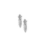 گوشواره جواهر مدل Leaflight Elegance