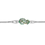 دستبند زمرد کیاگوهر مدل Emerald Enchant