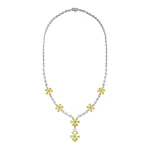 گردنبند Fancy color flower، کد 2314