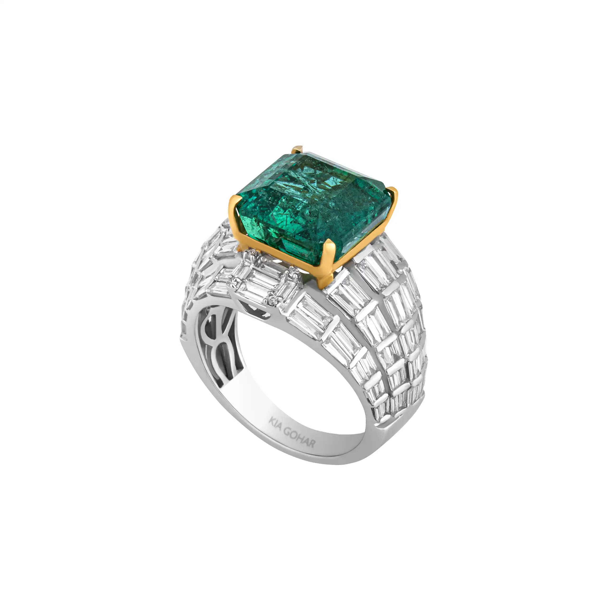 392 انگشتر زمرد کلمبیا، کد 392