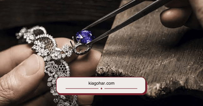 پایه جواهر دیواره ای