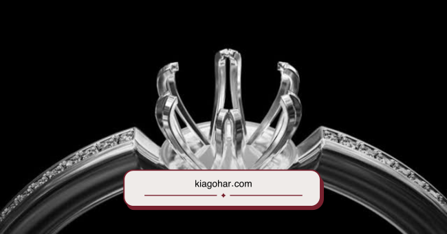 پایه جواهر چنگه ای V شکل