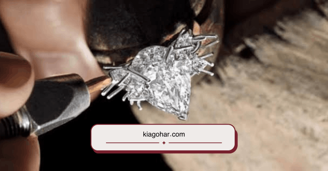 پایه جواهر مهره ای