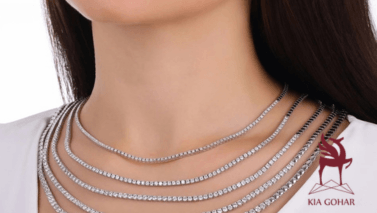 سایز مناسب گردنبند تنیسی